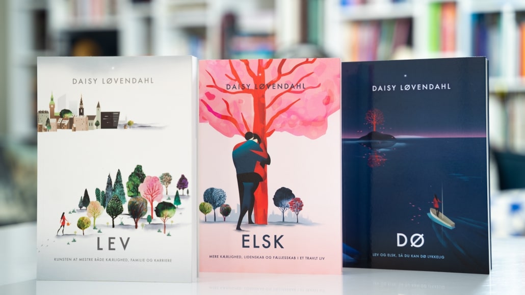 Trilogien LEV - ELSK - DØ af Daisy Løvendahl